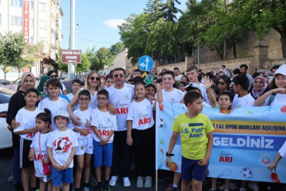 Nevşehir'de Yaz Spor Okulları'na görkemli açılış