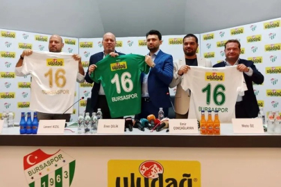 Bursaspor'un forma sırt sponsoru belli oldu