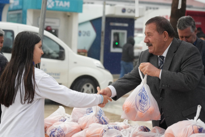 Muğla Milas'tan hem üreticiye, hem  tüketiciye vitaminli destek!