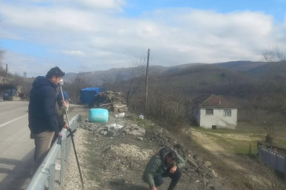 Düzce Yığılca yolu iyileştiriliyor